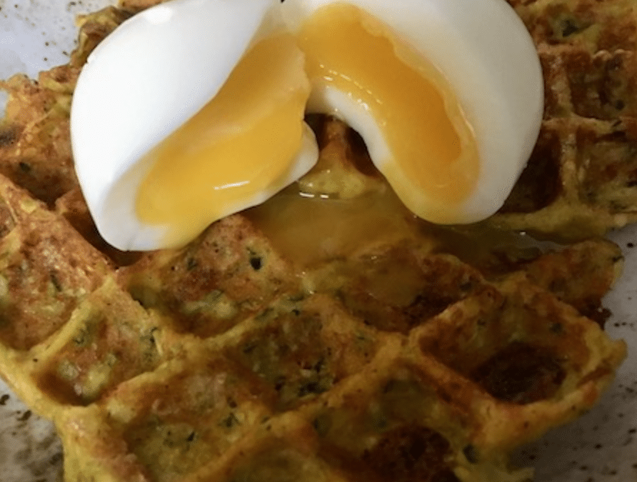 Gaufres aux courgettes 