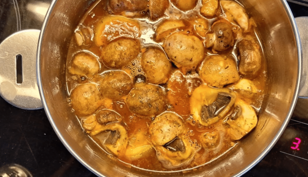 Champignons à La Grecque Sans Tomate
