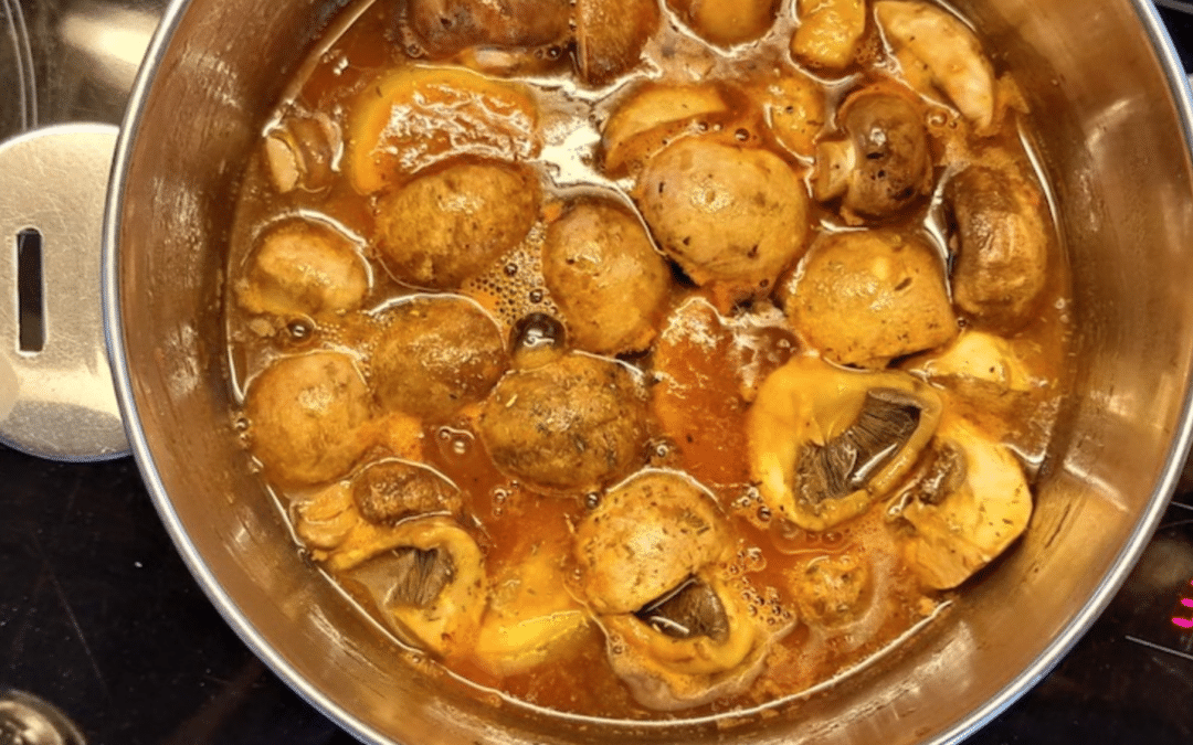 Recette champignons à la Grecque